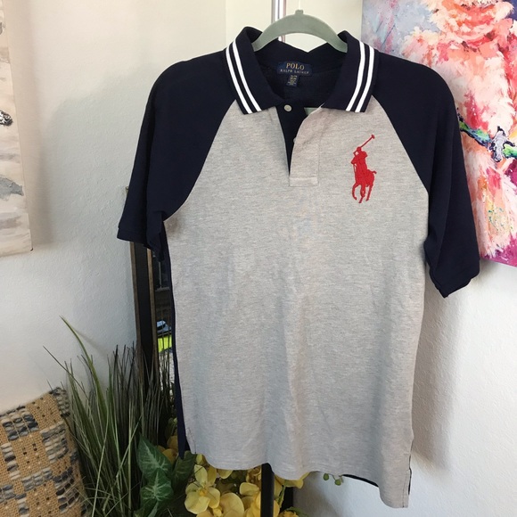 POLO RALPH LAUREN Big Boys Cotton Mesh Polo Shirt - Picture 2 of 4